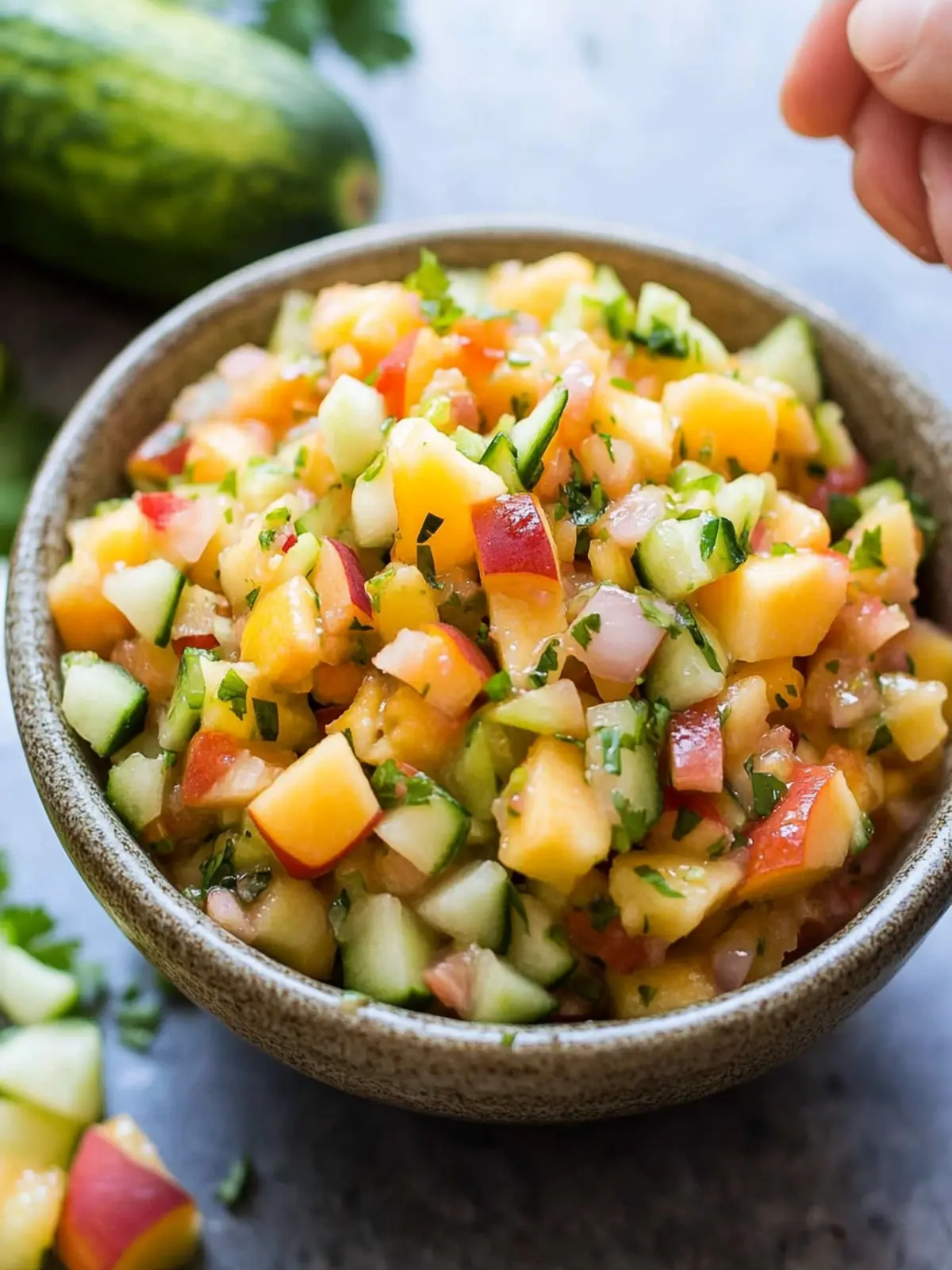 Fresh Peach Cucumber Salsa: Your Summer Flavor Boost! 4 Peach Cucumber Salsa