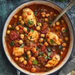 Savory Chicken, Chorizo and Chickpea Stew to Cozy Up With 15 Chicken, Chorizo and Chickpea Stew
