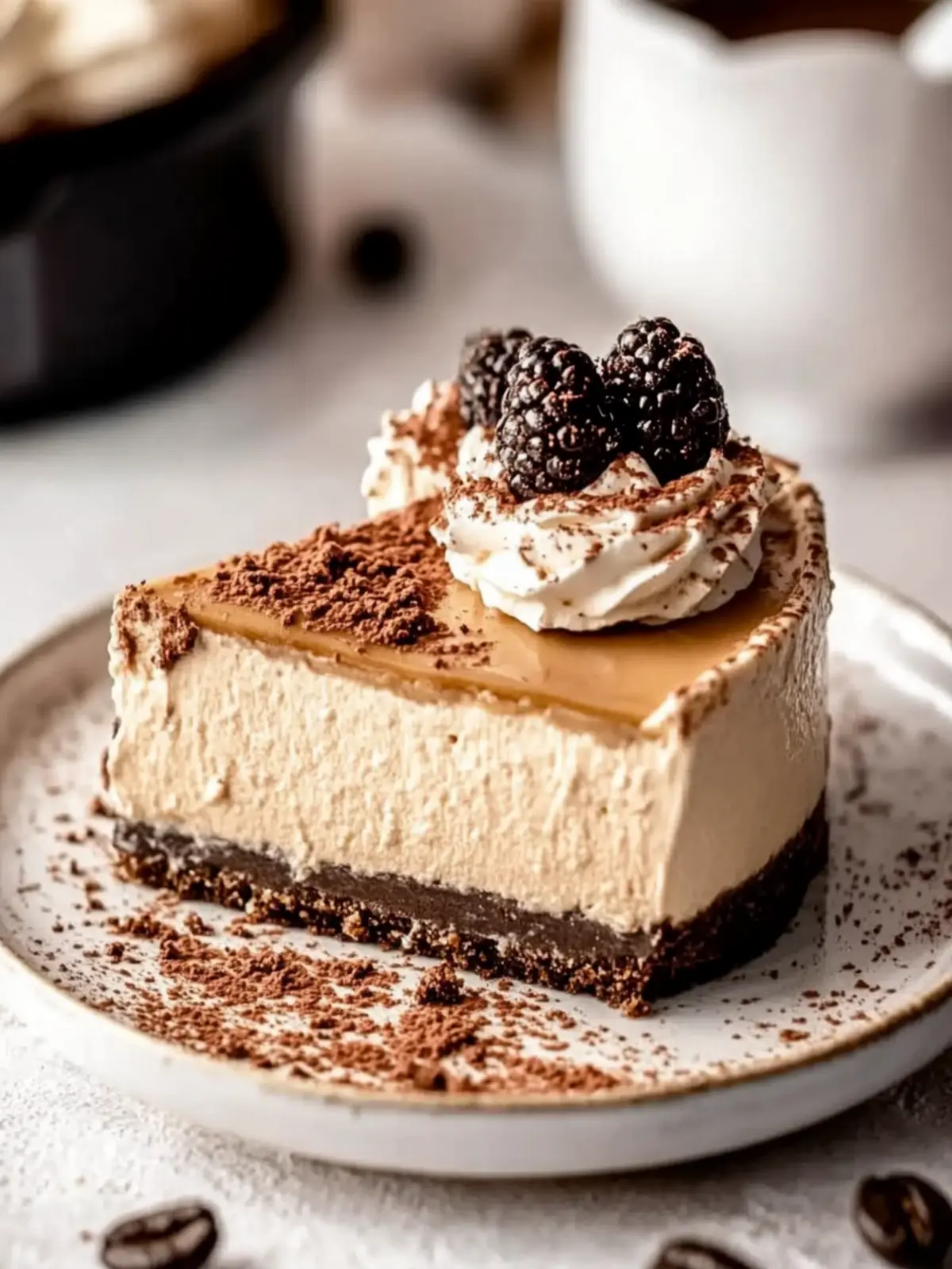 Decadent Coffee Cheesecake to Elevate Your Dessert Game 2 Coffee Cheesecake