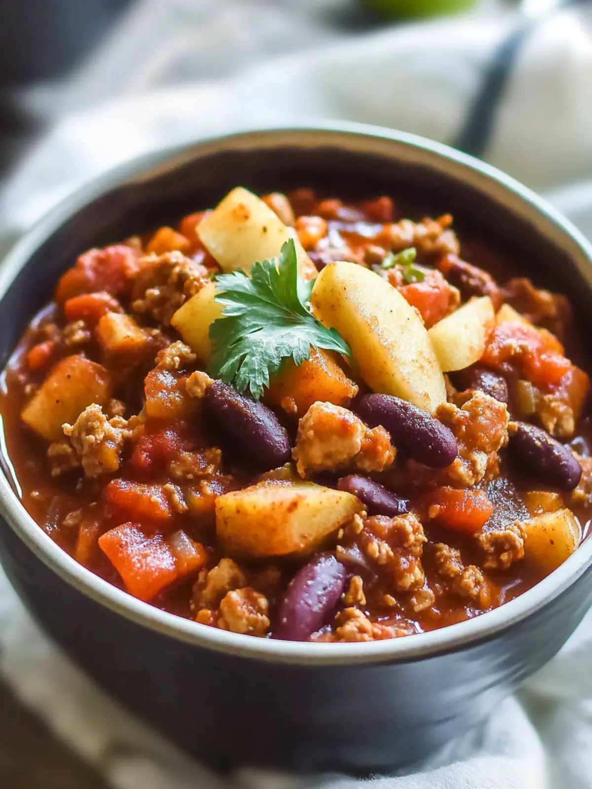 Cozy Up with Savory Turkey Apple Chili Delight 4 Turkey Apple Chili