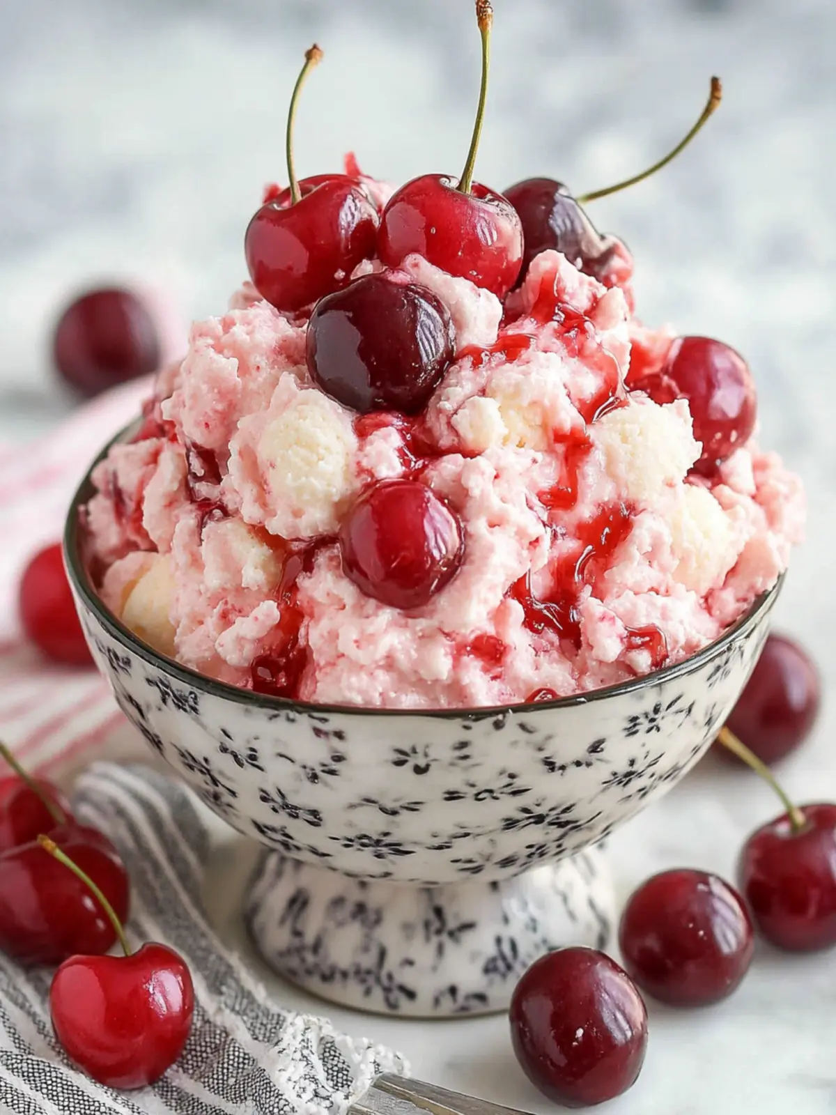 Irresistible Cherry Cheesecake Fluff for Effortless Indulgence 5 Cherry Cheesecake Fluff