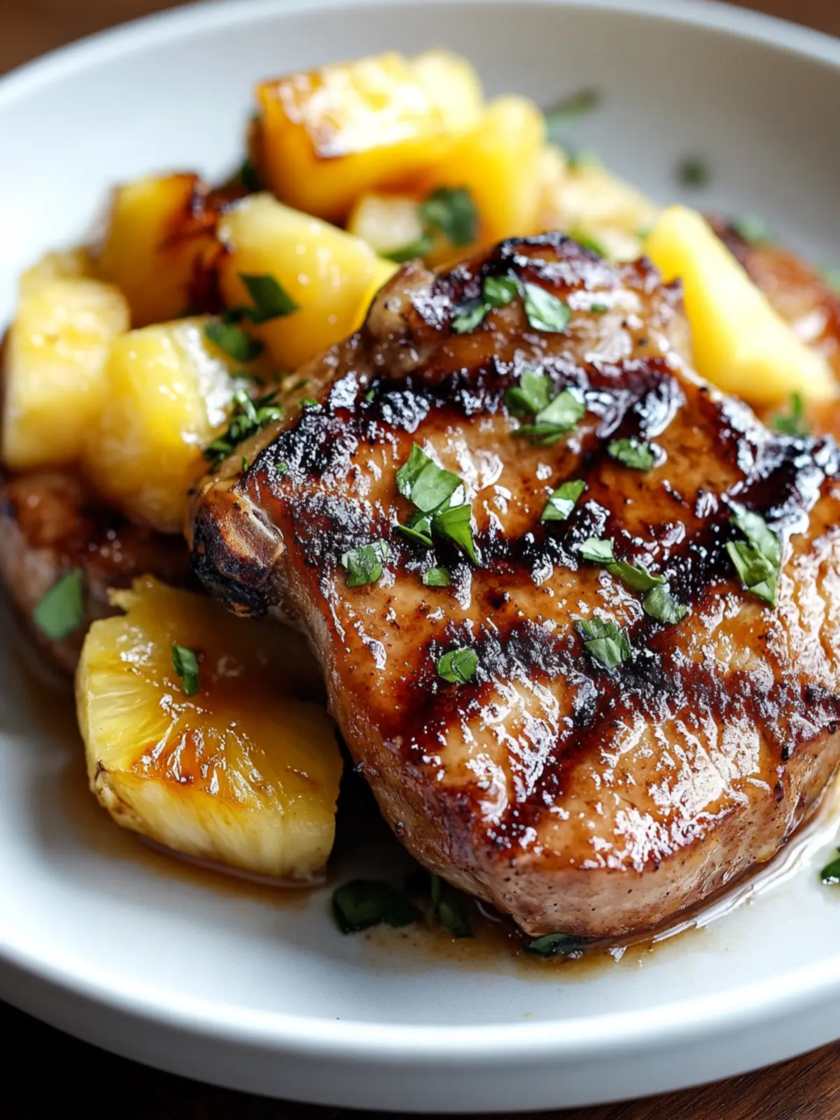 Savory Pineapple Ginger Pork Chops for a Flavor Explosion 5 Pineapple Ginger Pork Chops
