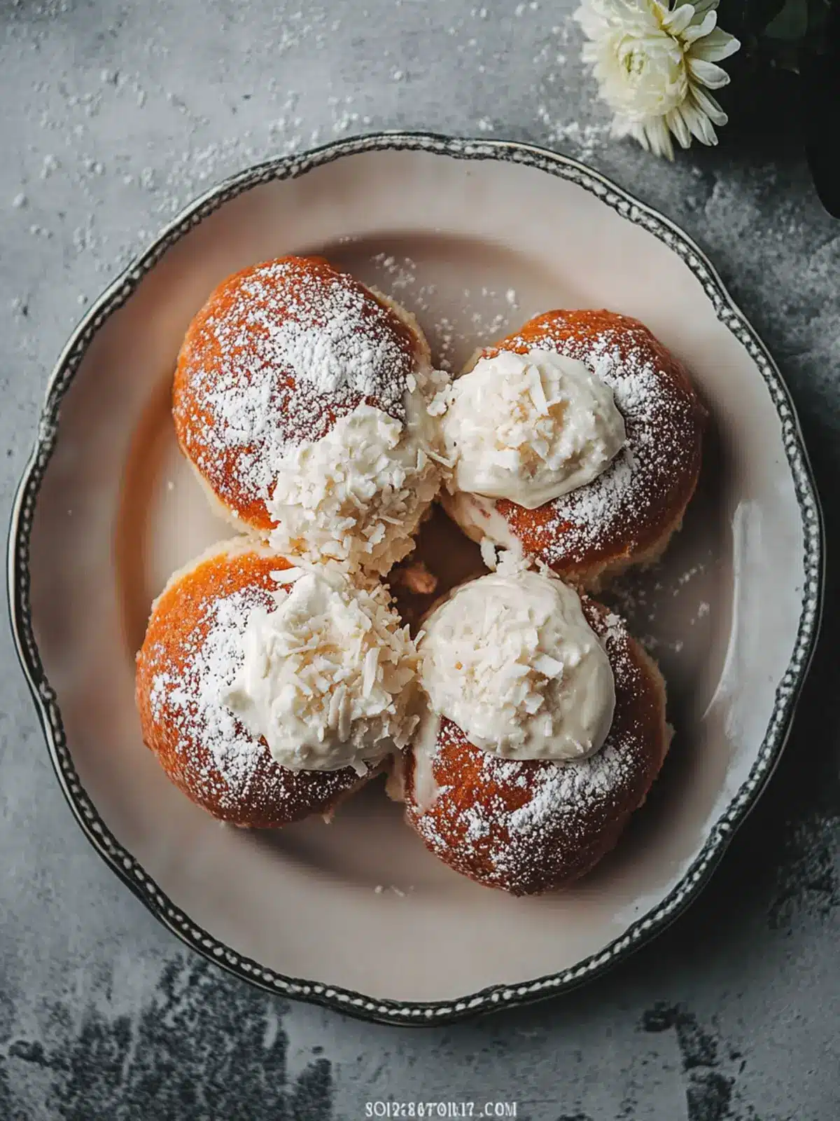 Delicious Coconut Cream Buns That Will Brighten Your Day 4 Coconut Cream Buns