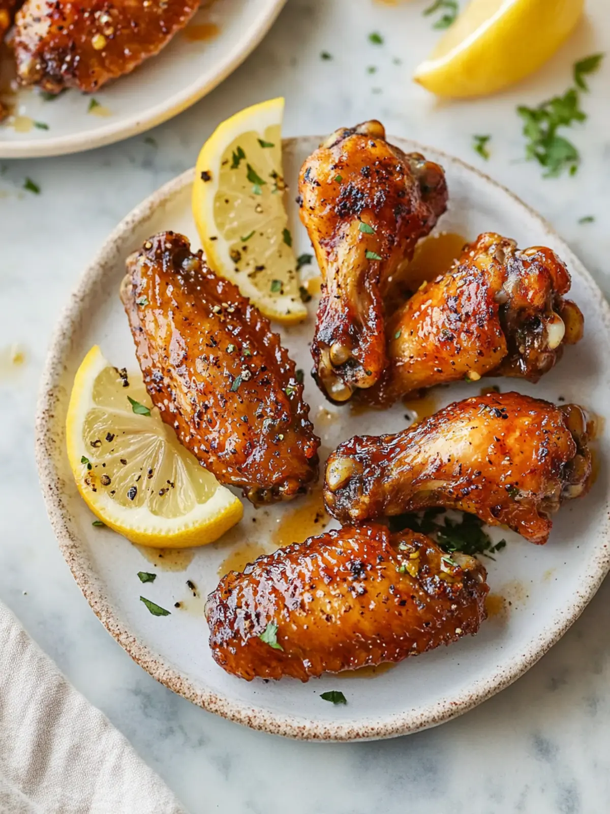 Deliciously Spicy Hot Honey Lemon Pepper Wings Recipe 2 Hot Honey Lemon Pepper Wings