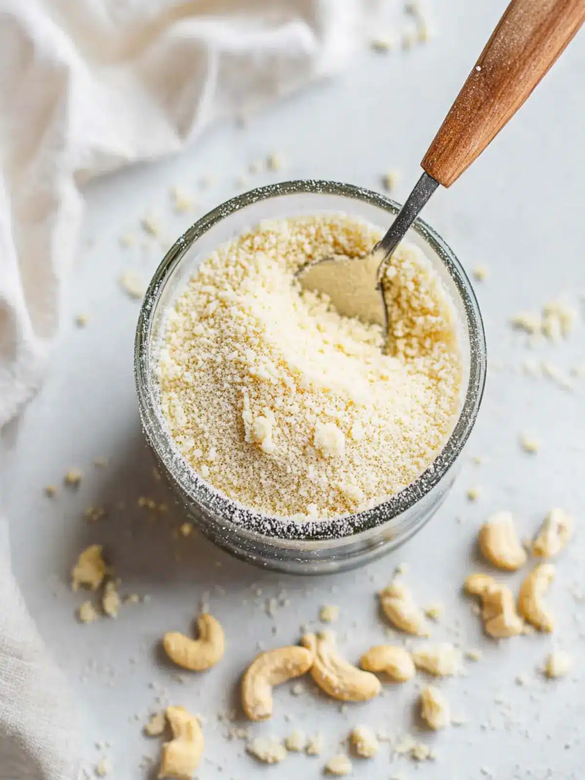 Zesty Cashew Parmesan Cheese You'll Love in 5 Minutes 2 Cashew Parmesan Cheese