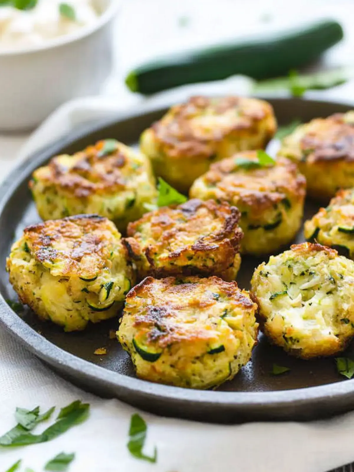 Irresistible Zucchini Garlic Bites That'll Wow Your Guests 5 Zucchini Garlic Bites