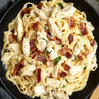 Creamy Dreamy Cream Cheese Bacon Chicken Pasta Recipe 9 Cream Cheese Bacon Chicken Pasta