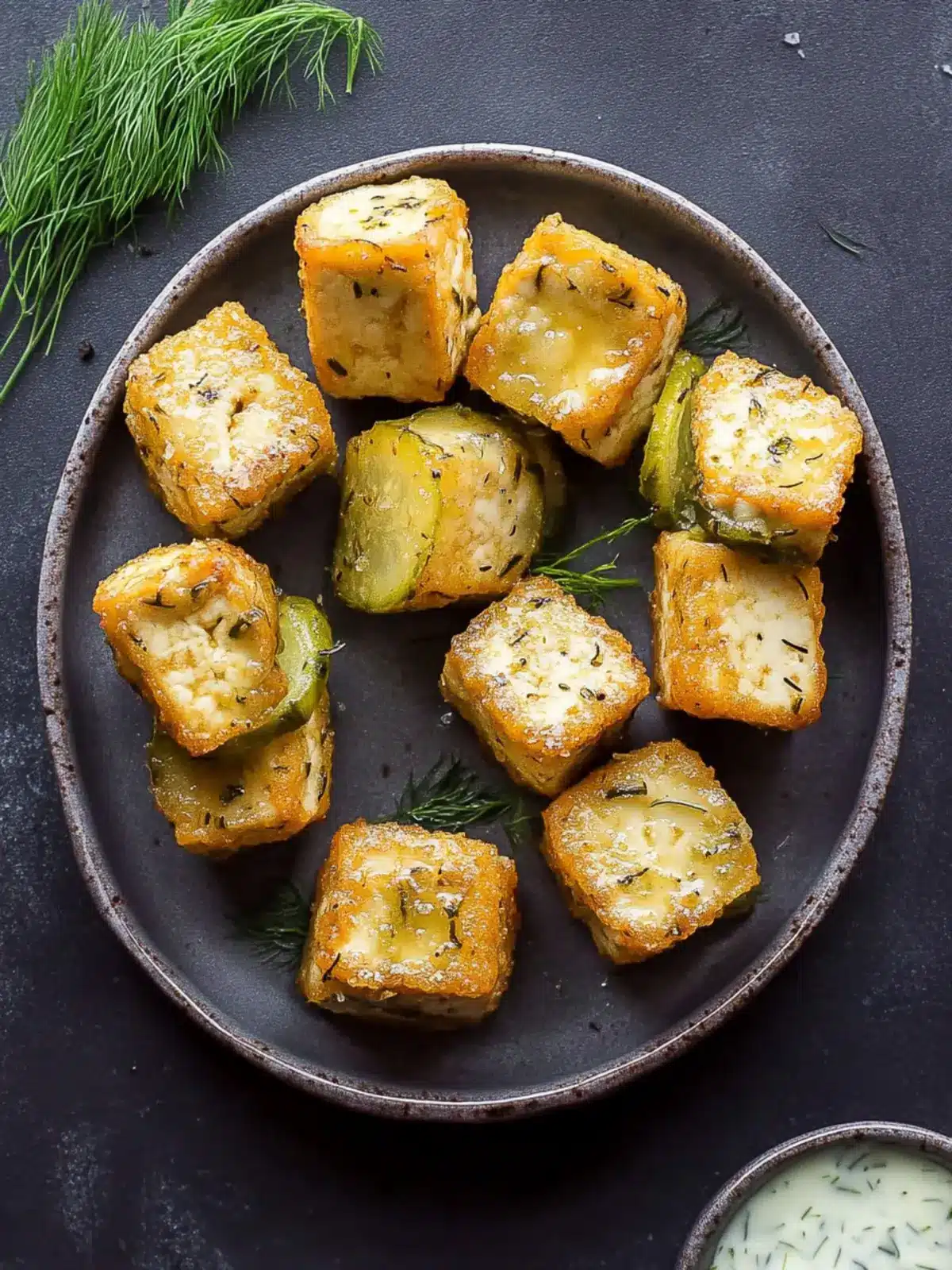 Crispy Dill Pickle Tofu Bites That Will Rock Your Snack Game 3 Dill Pickle Tofu Bites