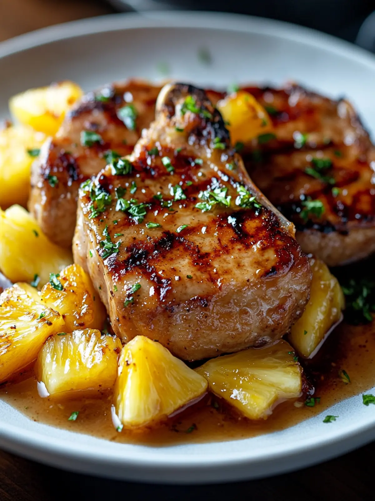 Savory Pineapple Ginger Pork Chops for a Flavor Explosion 2 Pineapple Ginger Pork Chops