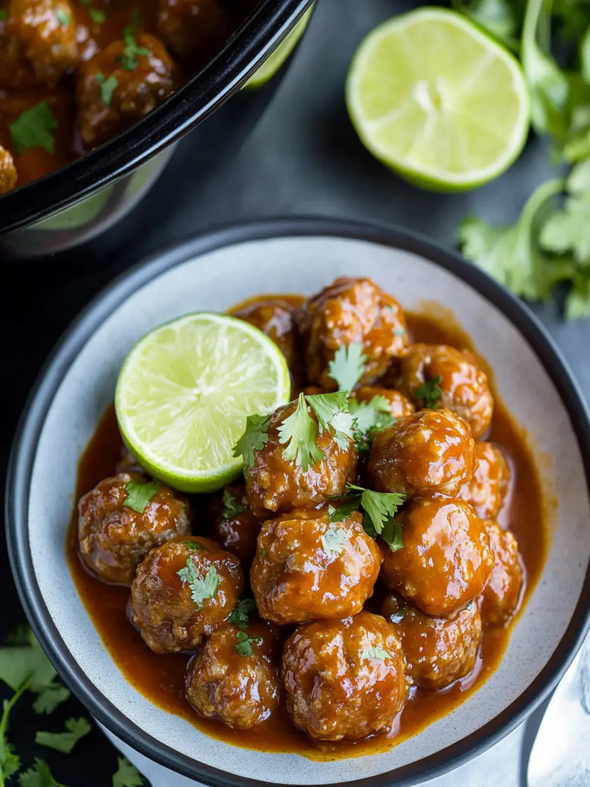 Savory Slow Cooker Enchilada Meatballs for Cozy Nights 4 Slow Cooker Enchilada Meatballs