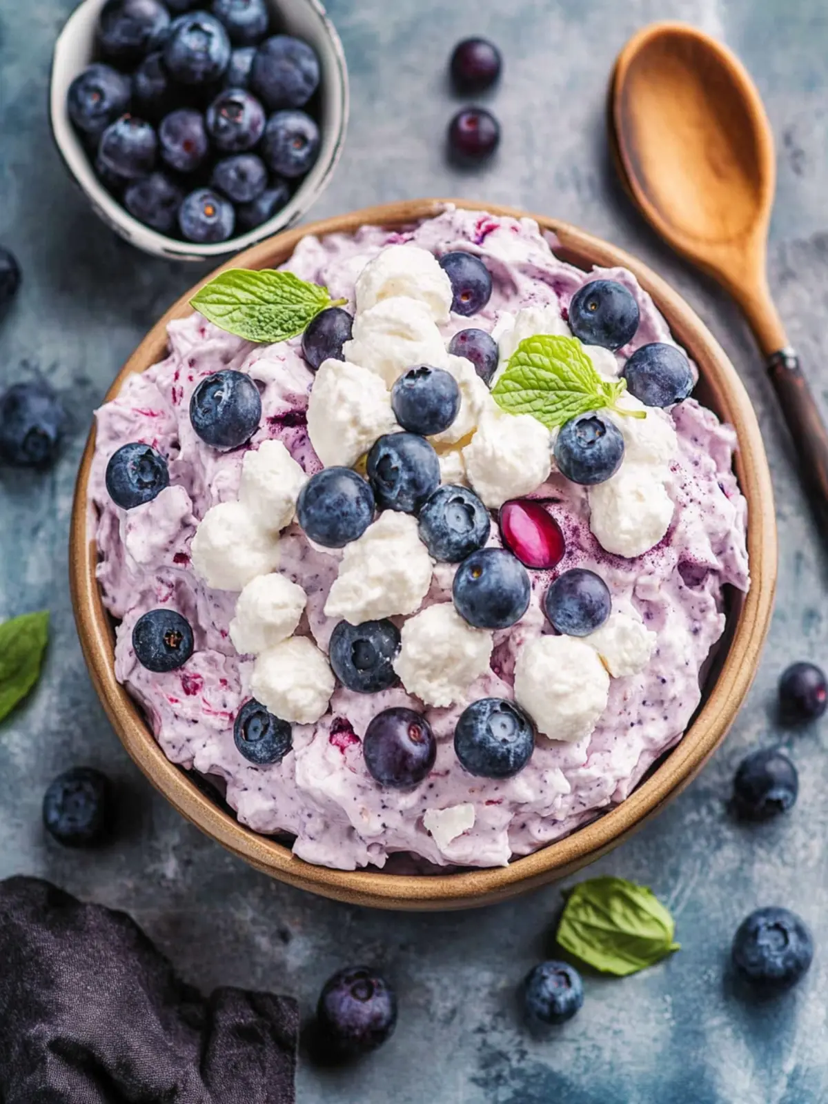 Delicious Blueberry Fluff Salad That Will Wow Your Guests 5 Blueberry Fluff Salad