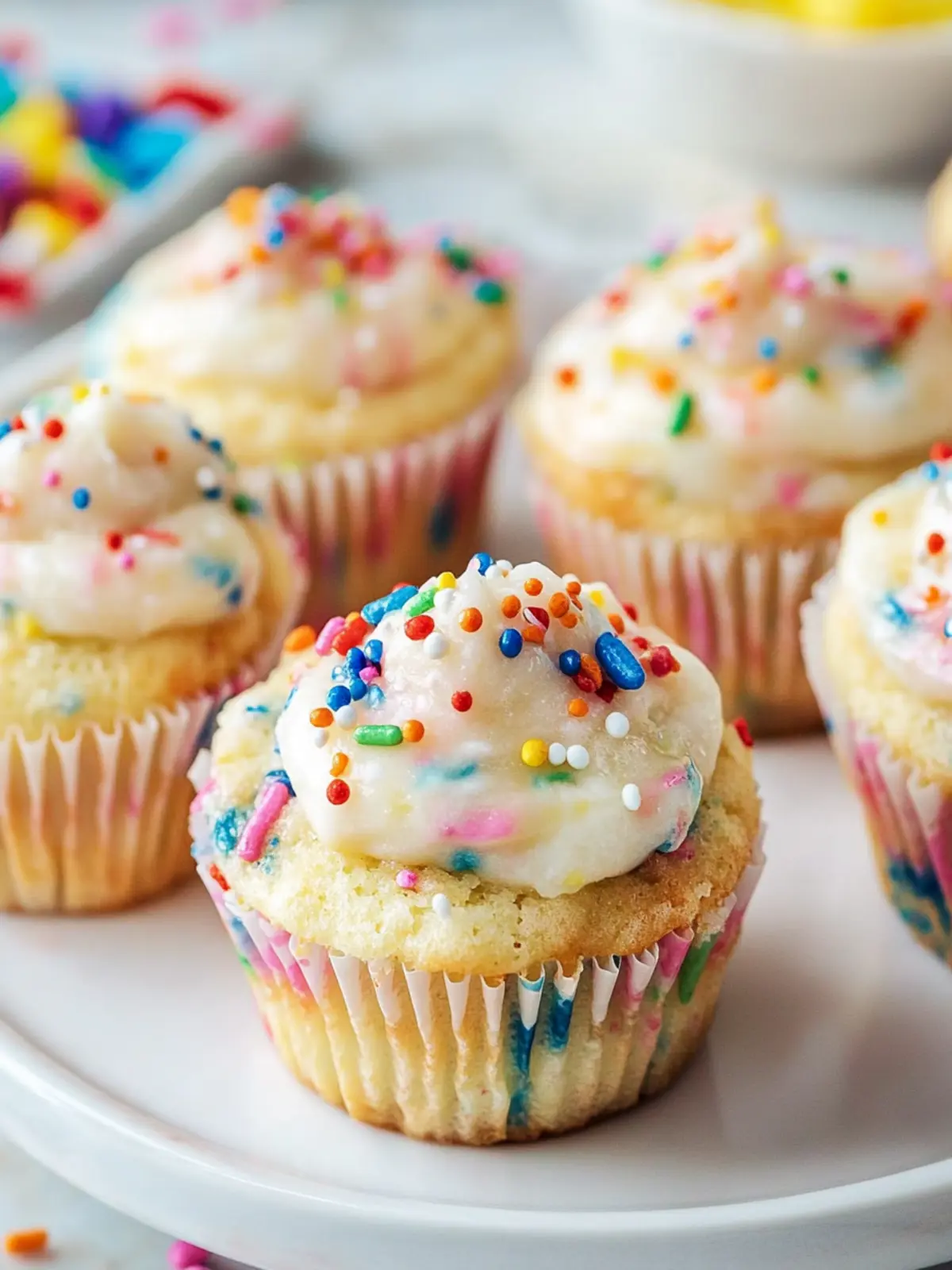 Delicious Funfetti Greek Yogurt Muffins For Happy Mornings 4 Funfetti Greek Yogurt Muffins
