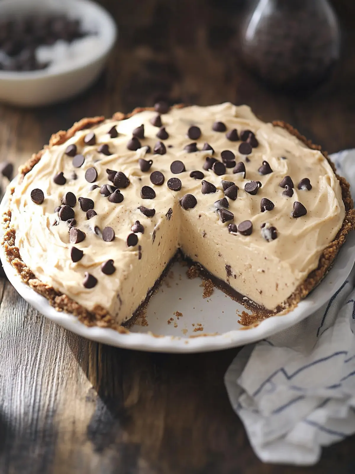 Indulge in Decadence: Chocolate Chip Peanut Butter Pie Recipe 3 Chocolate Chip Peanut Butter Pie