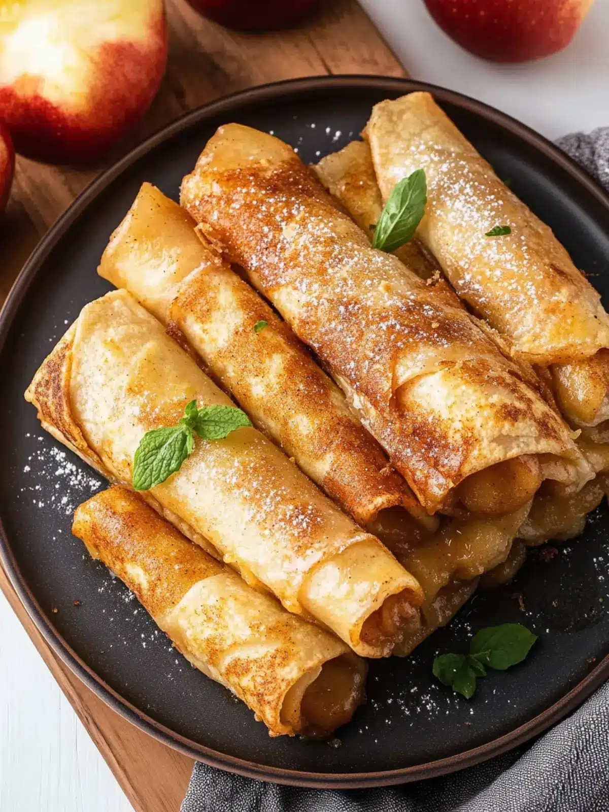 Delicious Air Fryer Apple Pie Taquitos with a Crispy Twist 3 Air Fryer Apple Pie Taquitos