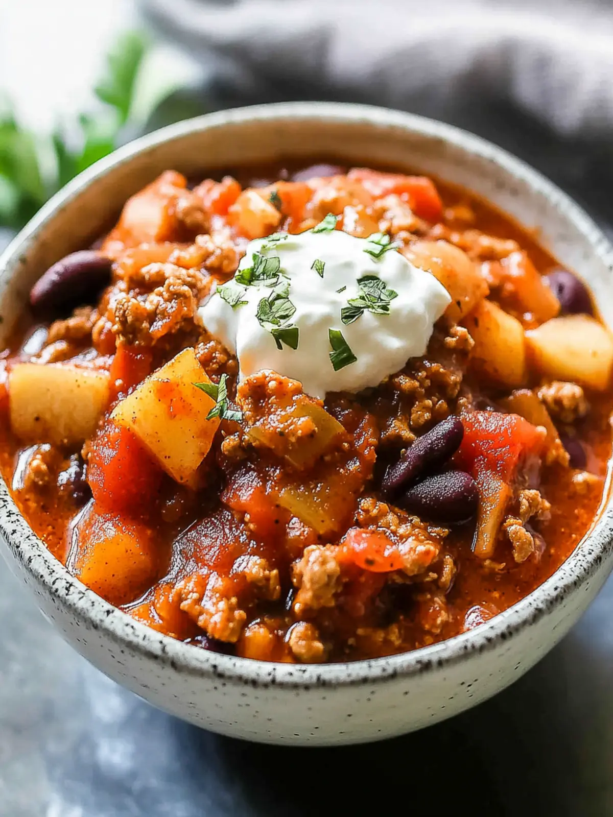 Savory Turkey Apple Chili: Your Cozy Fall Comfort Food 3 Turkey Apple Chili