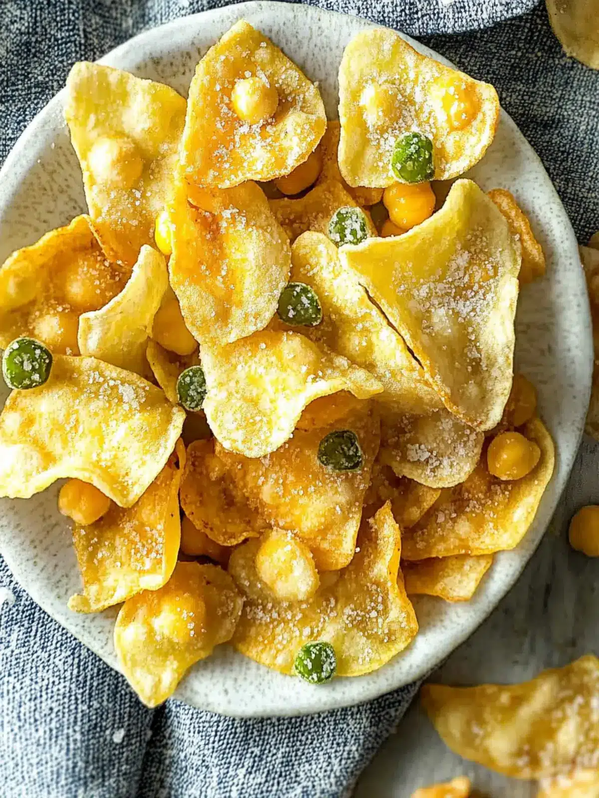 Crunchy Salted Chickpea Chips You Can't Resist Making 5 Salted Chickpea Chips