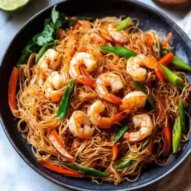 Delicious Shrimp Mei Fun Ready in 20 Minutes Flat 9 Shrimp Mei Fun