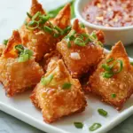 Crispy Rice Crab Rangoon Bites Your New Favorite Snack 4 Crispy Rice Crab Rangoon Bites