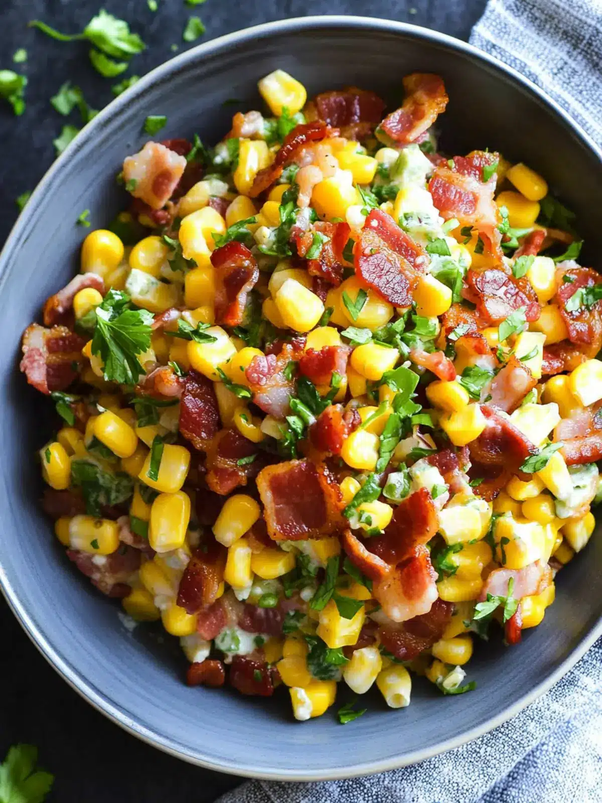 Bacon and Corn Salad: A Creamy, Crunchy Summer Delight 5 Bacon and Corn Salad