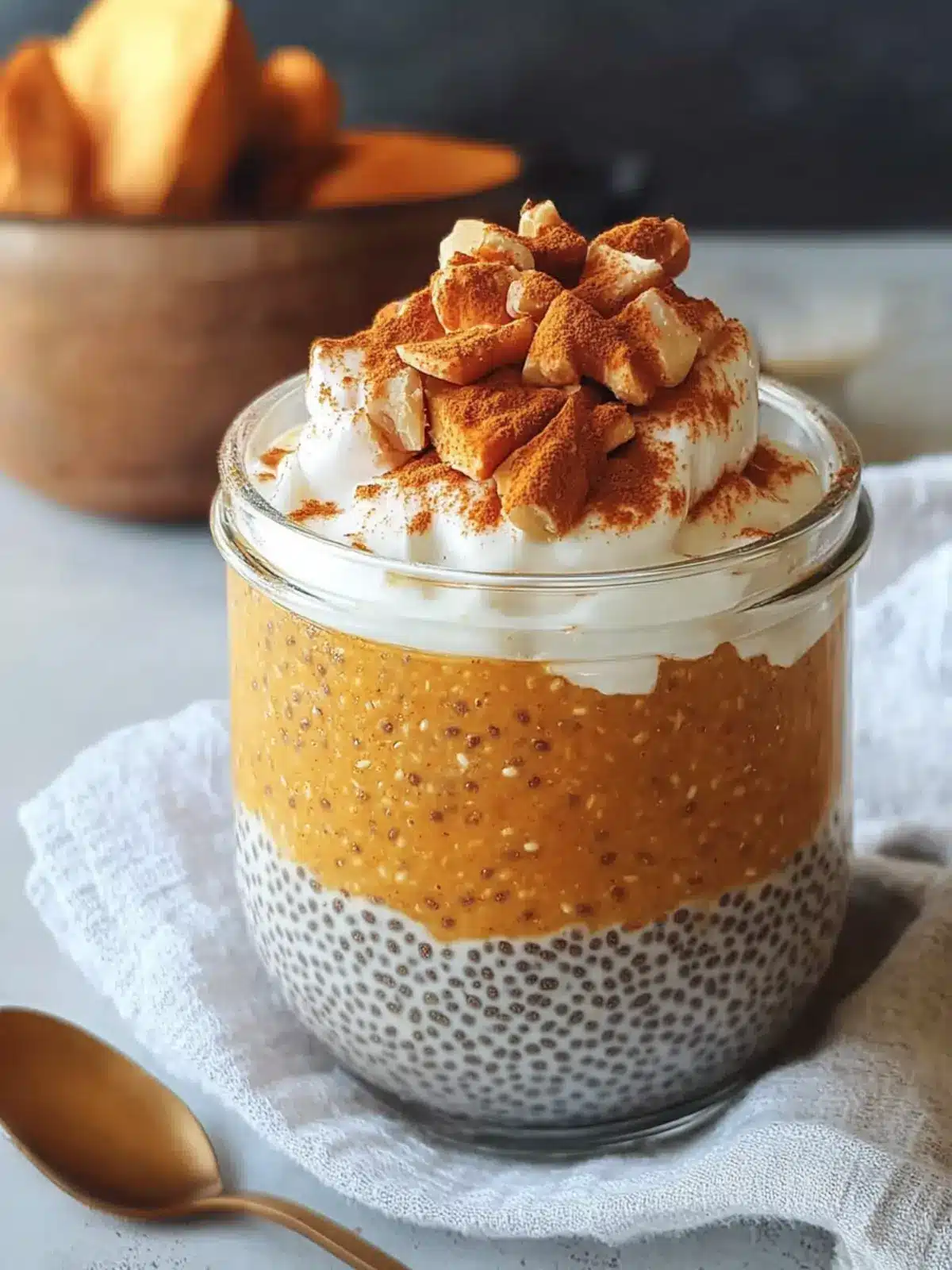 Delicious Pumpkin Chia Pudding with Yogurt and Spice Delight 4 Pumpkin Chia Pudding with Yogurt and Pumpkin Spice