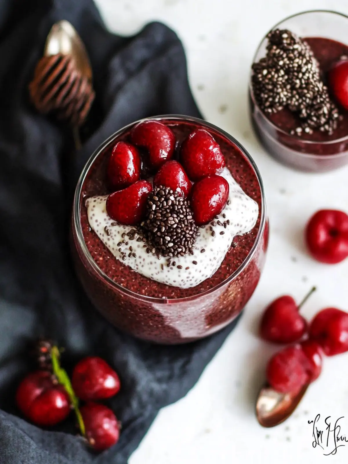 Indulge in Black Forest Chia Seed Pudding Bliss Today 5 Black Forest Chia Seed Pudding