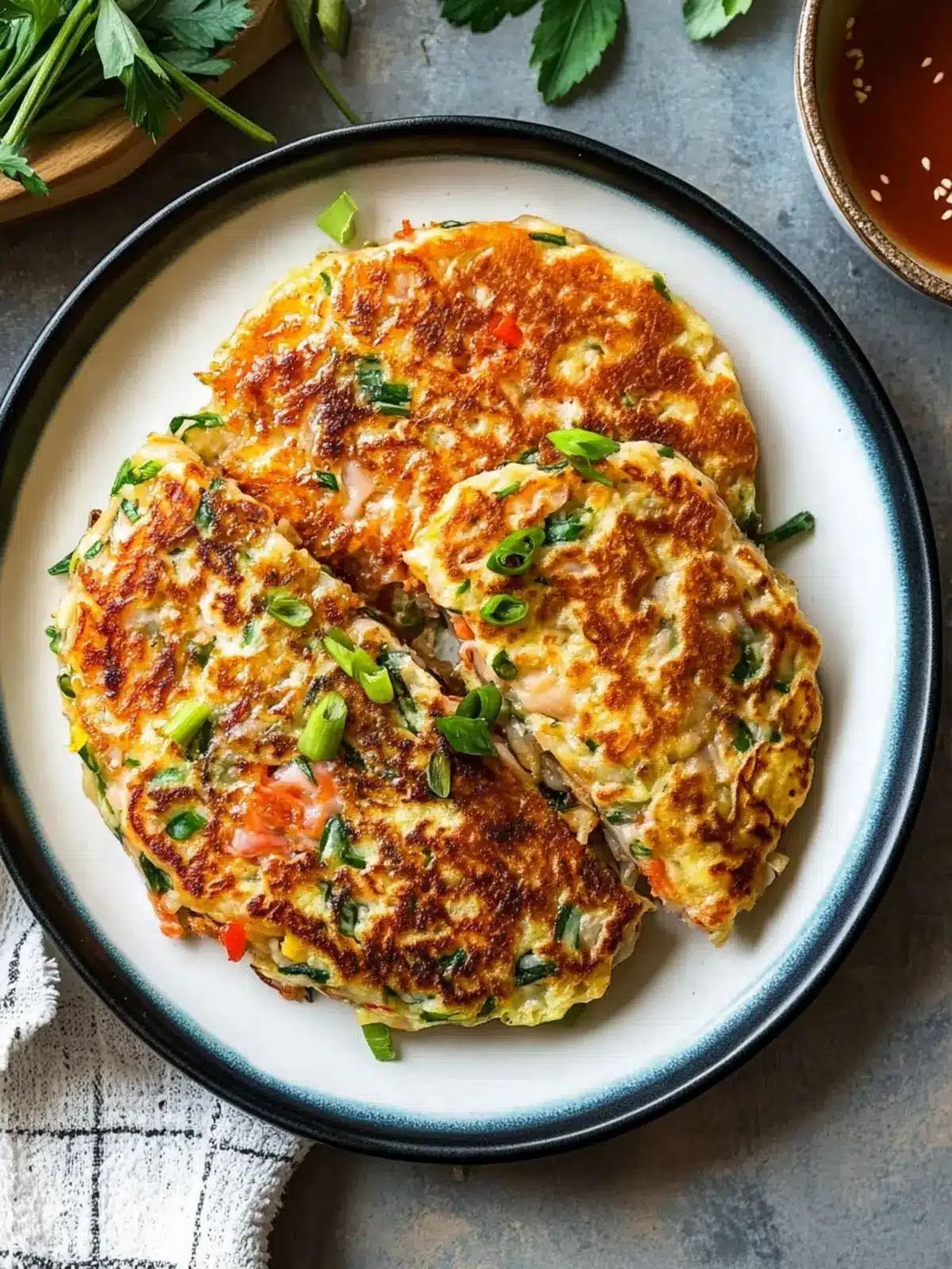 Delicious Korean Tuna Pancakes: Quick & Easy Dinner Delight 5 Korean Tuna Pancakes