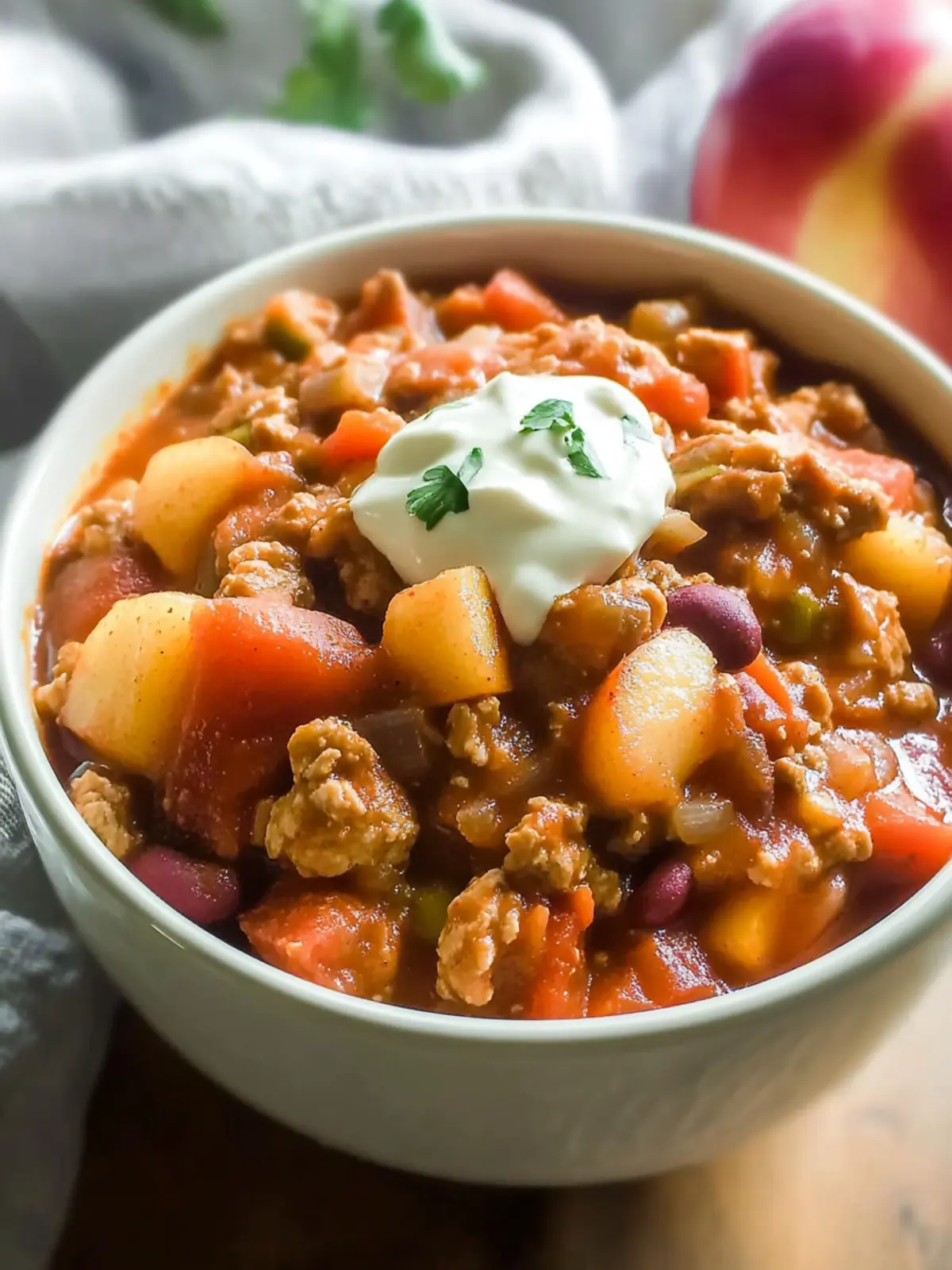 Cozy Up with Savory Turkey Apple Chili Delight 3 Turkey Apple Chili
