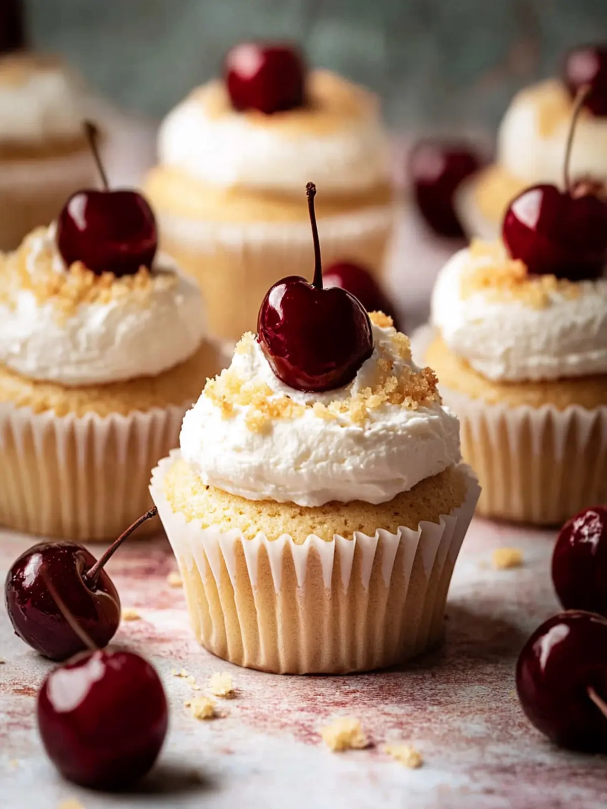 Cherry Cheesecake Cupcakes That Will Steal the Show 4 Cherry Cheesecake Cupcakes