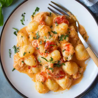 Irresistible Lobster Gnocchi with Creamy Tomato Bliss 9 Lobster Gnocchi with Tomato Cream Sauce