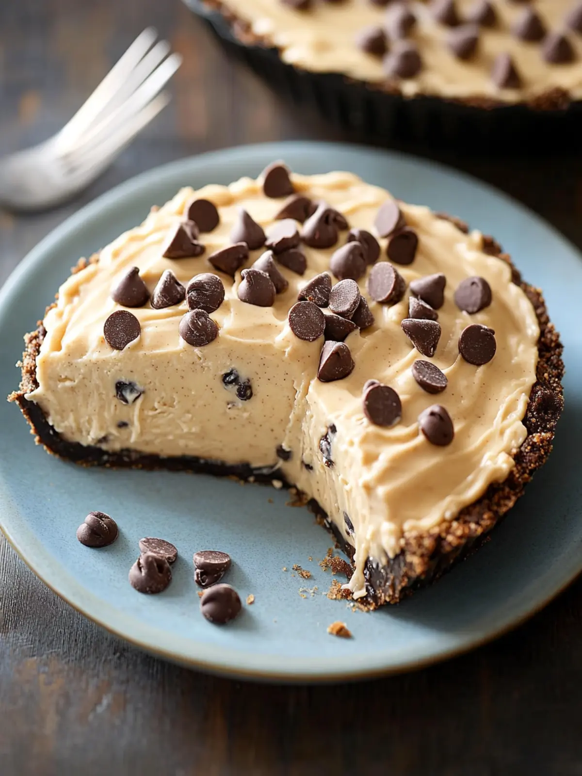 Indulge in Decadence: Chocolate Chip Peanut Butter Pie Recipe 2 Chocolate Chip Peanut Butter Pie
