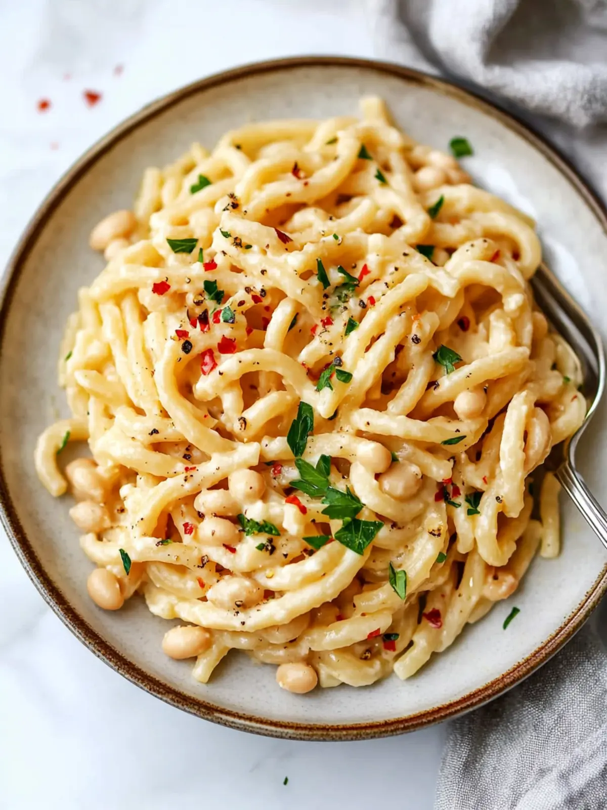 Creamy White Bean Pasta: A Cozy Dinner in Just 20 Minutes 3 Creamy White Bean Pasta